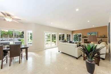 The spacious nook is adjacent to the Family Room
