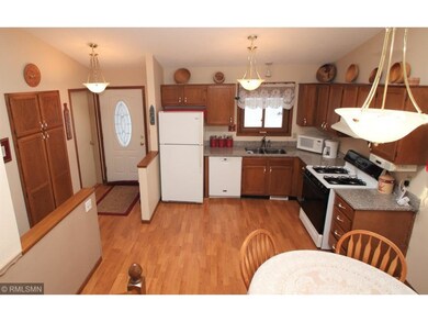 Entry into home from garage or front