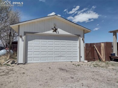 Detached 2 car garage with auto opener