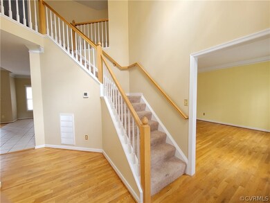 2-story Foyer with cascade stairway