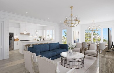Open Living/Kitchen Area