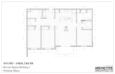 UNIT '03- 3 BED, 2 BATH
