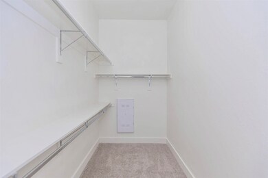 Oversized walk-in closet