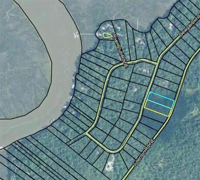 Plat with lots highlighted