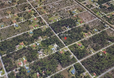 Aerial overview of property's location