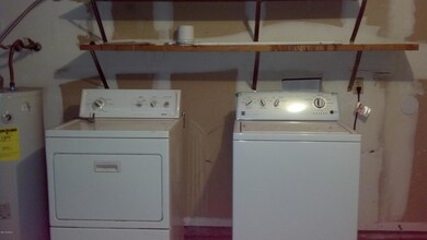 Washer Dryer in Garage