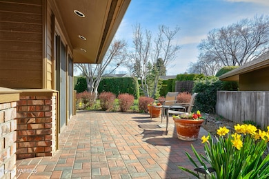 Private Side Patio