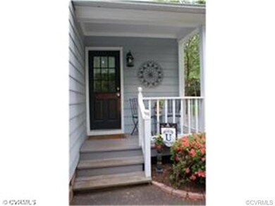 Covered Side Porch