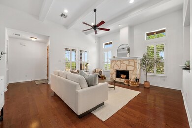 Living room featuring healthy amount of natural l
