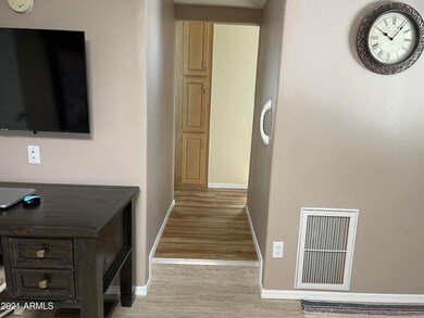 View into Park Model from AZ Room
