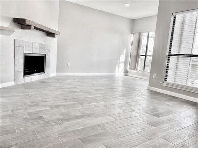 Living Room with Fireplace