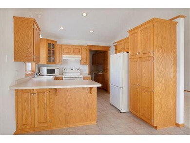 Kitchen with large pantry