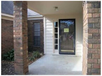 Covered entryway!