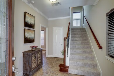 The first floor has ceramic tile floors. Large clo