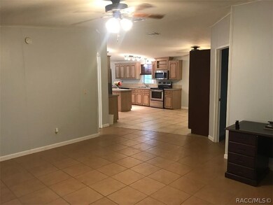 Living room looking to Kitchen