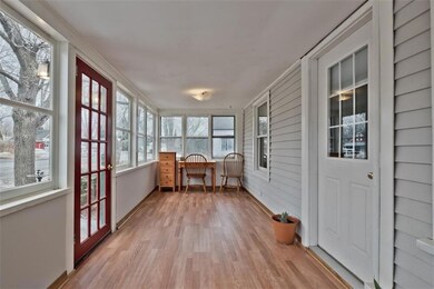 Porch that could serve so many uses.