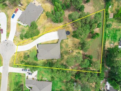 One acre property on a cul de sac lot