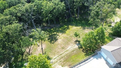 Bird's eye view of a heavily wooded area