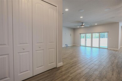 Entryway into living room