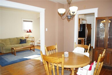 Dining room (13x11) with view to living room and k