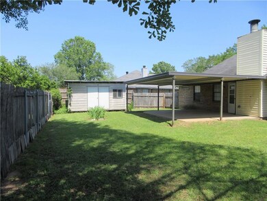 Rear View &  Shed