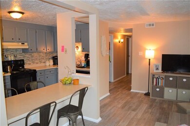 Open floor plan with the clean modern feel that is