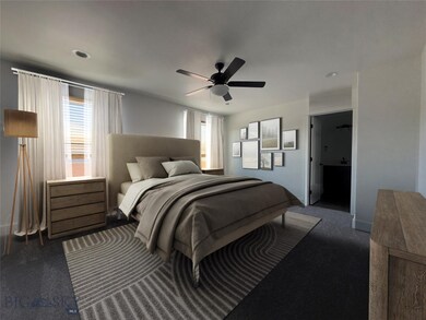 Similar Model - VIRTUALLY STAGED - Primary Bedroom