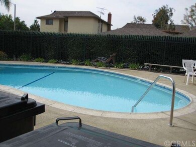 One of two community pools.