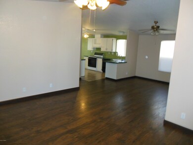 Family room looking toward Kitchen and D