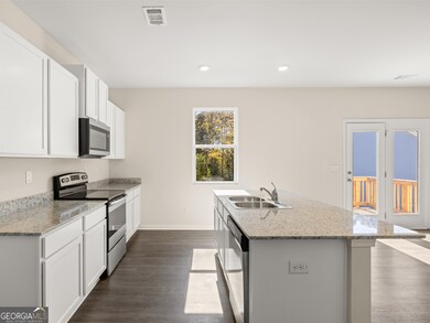 Sample Flora Kitchen at Oaks at Cedar Grove in Fairburn, Georgia