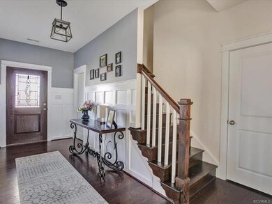 Foyer- Hardwood Floors, 9 Ft. Ceiling, Board and B