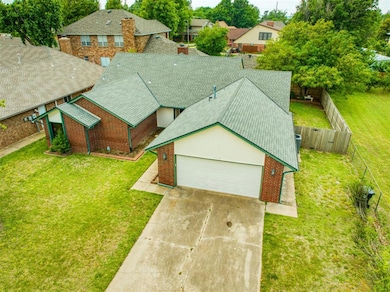 Aerial view of property and surrounding area