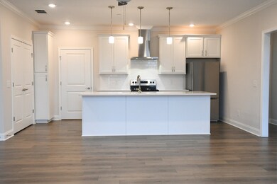 Open Living Room and Kitchen