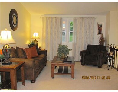 Living Room. Formal Living Room with cream carpet