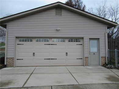 New garage door.