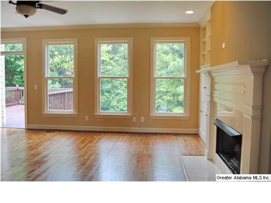 Natural light from the bank of windows overlooking