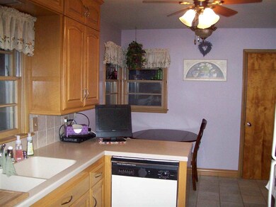 Fully appliance kitchen.