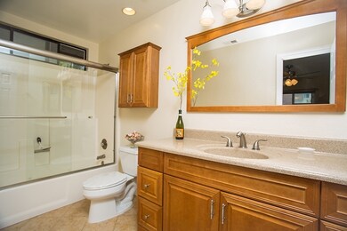 Dual master bathrooms.  This is the 1st bathroom.