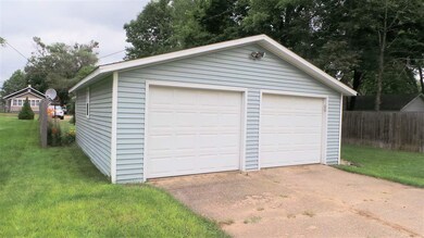 The oversized garage is 22x24