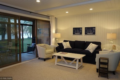 Lake views through the main floor