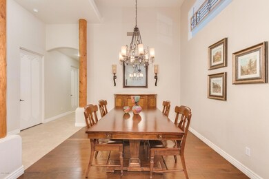 Formal dining room.