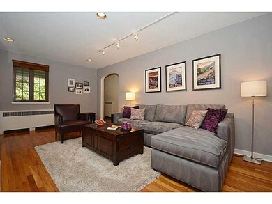 Living Room. Spacious living room with fireplace