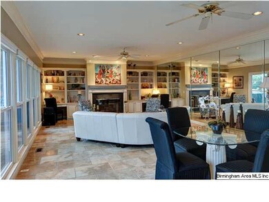 View to opposite end of great room - more built-in