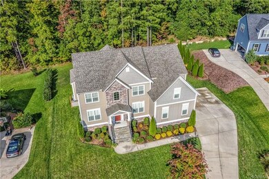Great lot with gardens and lots of privacy.