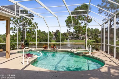 Salt Water Pool With Spa