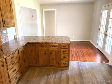 View from Kitchen to the Dining Room