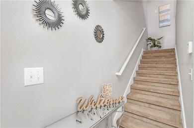 Stairway to Unit (Inside garage door on right side