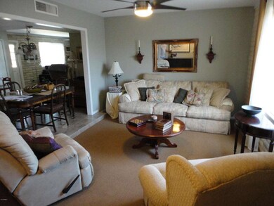 Living room to right of front door