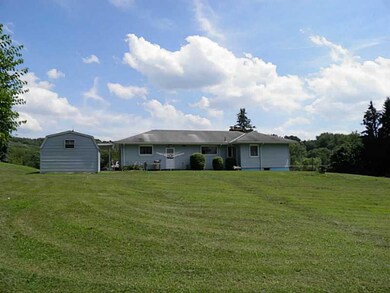 Exterior Back. View from back of house