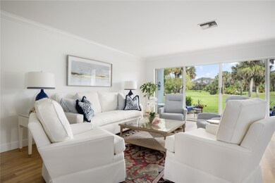Large living area with unobstructed beautiful golf